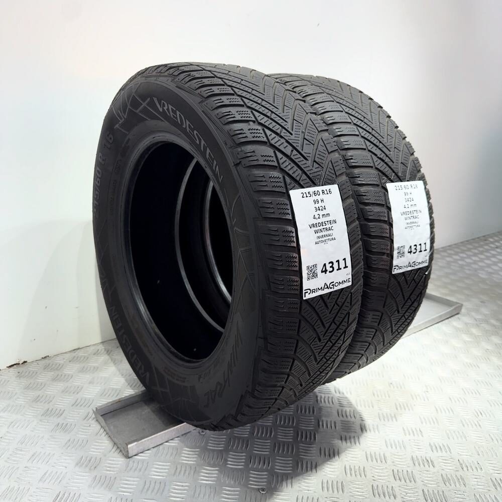 Gomme usate Vredestein Wintrac 215/60 R16 99H – foto 05 | Prima Gomme Vredestein Wintrac 215/60 R16 99H, dettaglio fotografico 5