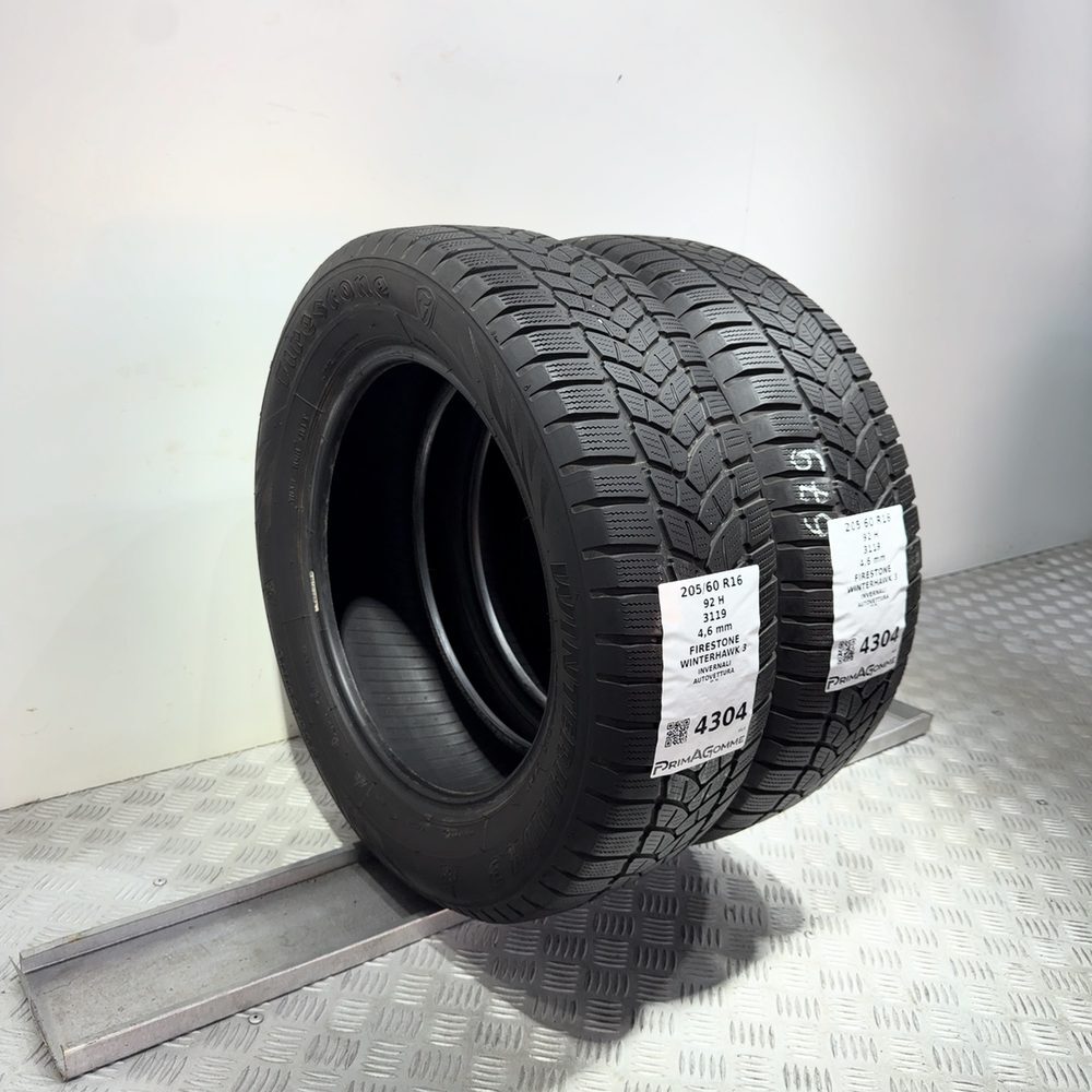 Gomme usate FIRESTONE Winterhawk 3 205/60 R16 92H – foto 05 | Prima Gomme FIRESTONE Winterhawk 3 205/60 R16 92H, dettaglio fotografico 5
