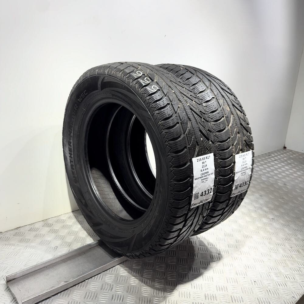 Gomme usate COOPER Weather-Master WSC 215/65 R17 99T – foto 05 | Prima Gomme COOPER Weather-Master WSC 215/65 R17 99T, dettaglio fotografico 5
