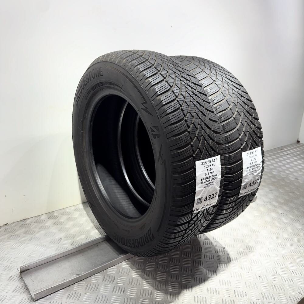Gomme usate BRIDGESTONE Blizzak LM005 215/65 R17 103H – foto 05 | Prima Gomme BRIDGESTONE Blizzak LM005 215/65 R17 103H, dettaglio fotografico 5