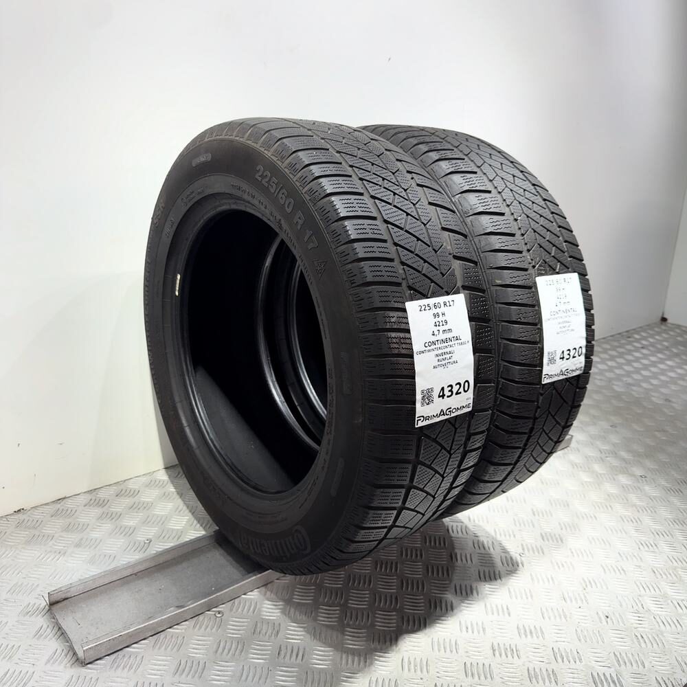 Gomme usate CONTINENTAL Contiwintercontact TS830 P 225/60 R17 99H – foto 05 | Prima Gomme CONTINENTAL Contiwintercontact TS830 P 225/60 R17 99H, dettaglio fotografico 5