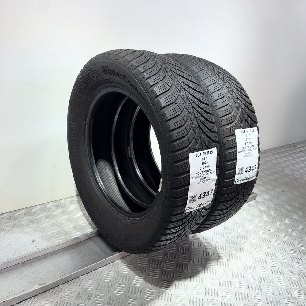 Gomme Usate 185 65 R15 88T Continental Wintercontact TS 870 73% Invernali | Gomme Usate | PrimaGomme.it CONTINENTAL Wintercontact TS 870 185/65 R15 88T, dettaglio fotografico 5
