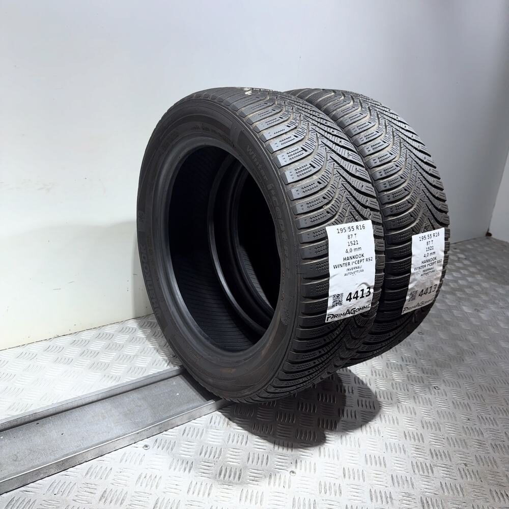 Gomme Usate 195 55 R16 87T Hankook Winter I*Cept RS2 Invernali | Gomme Usate | PrimaGomme.it HANKOOK Winter I*Cept RS2 195/55 R16 87T, dettaglio fotografico 5