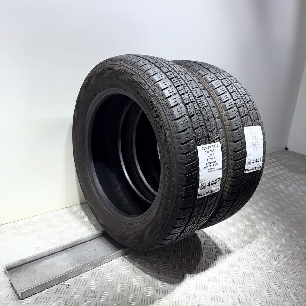 Gomme Usate 215 60 R17C 109/107T Hankook Winter RW06 96% Invernali | Gomme Usate | PrimaGomme.it HANKOOK Winter RW06 215/60 R17C 109/107T, dettaglio fotografico 5