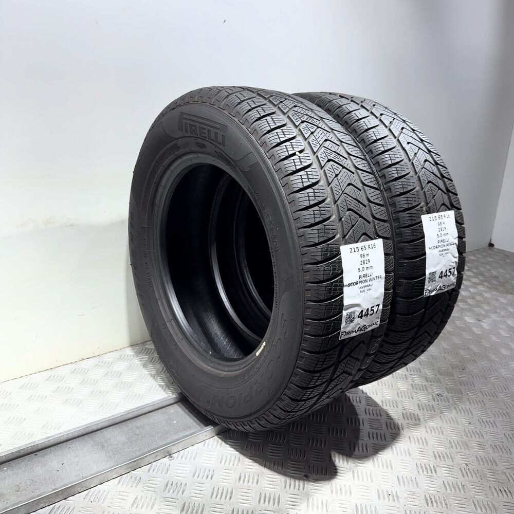 Gomme Usate 215 65 R16 98H Pirelli Scorpion Winter 71% Invernali | Gomme Usate | PrimaGomme.it PIRELLI Scorpion Winter 215/65 R16 98H, dettaglio fotografico 5