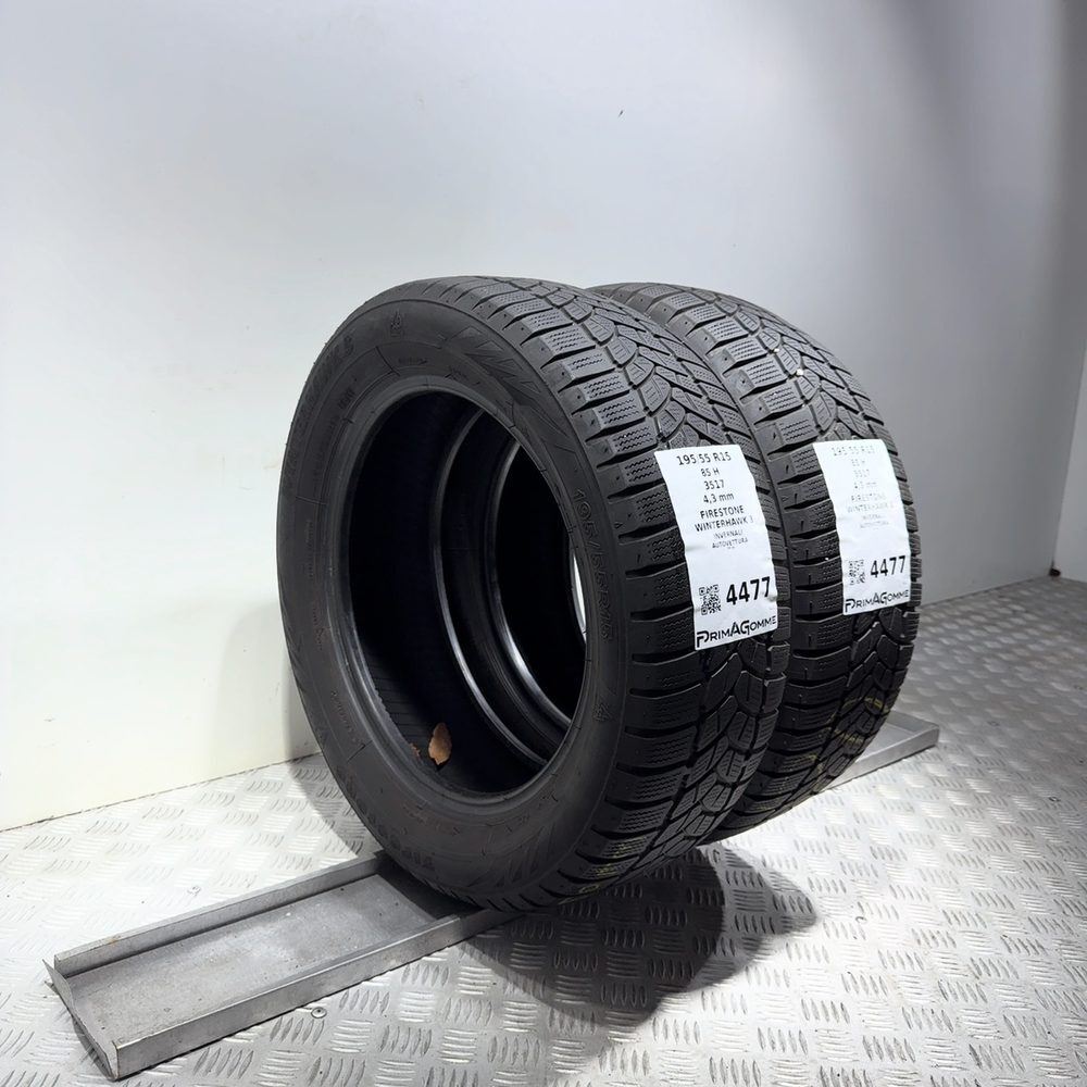 Gomme Usate 195 55 R15 85H Firestone Winterhawk 3 Invernali | Gomme Usate | PrimaGomme.it FIRESTONE Winterhawk 3 195/55 R15 85H, dettaglio fotografico 5