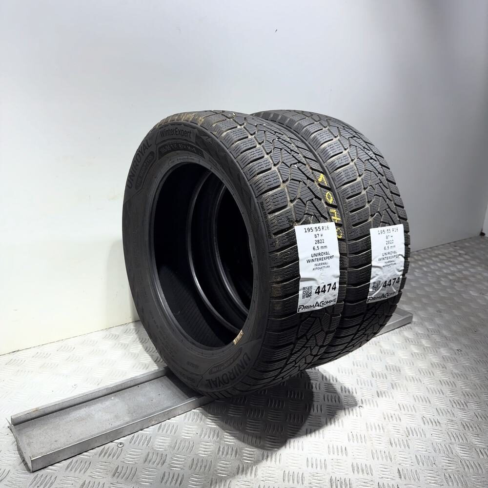 Gomme Usate 195 55 R16 87H Uniroyal Winterexpert 93% Invernali | Gomme Usate | PrimaGomme.it UNIROYAL Winterexpert 195/55 R16 87H, dettaglio fotografico 5