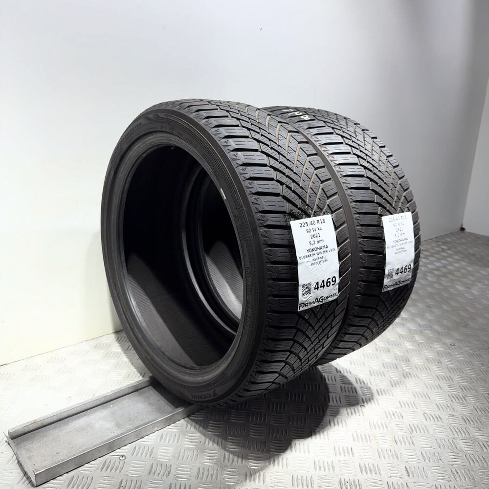 Gomme Usate 225 40 R18 92W XL Yokohama Bluearth Winter V906 74% Invernali | Gomme Usate | PrimaGomme.it YOKOHAMA BluEarth Winter V906 225/40 R18 92W: fino a 270 km/h, dettaglio fotografico 5