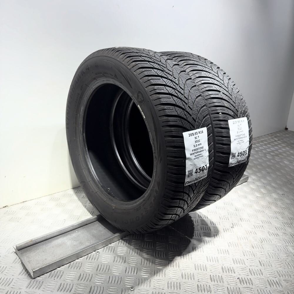 Gomme Usate 205 55 R16 91T Firestone Winterhawk 4 71% Invernali | Gomme Usate | PrimaGomme.it FIRESTONE Winterhawk 4 205/55 R16 91T, dettaglio fotografico 5