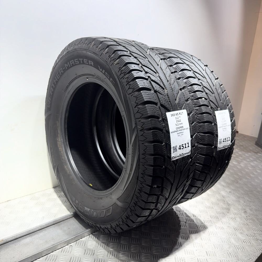 Gomme Usate 265 65 R17 112T Cooper Weather-Master Wsc 74% Invernali | Gomme Usate | PrimaGomme.it COOPER Weather-Master WSC 265/65 R17 112T, dettaglio fotografico 5