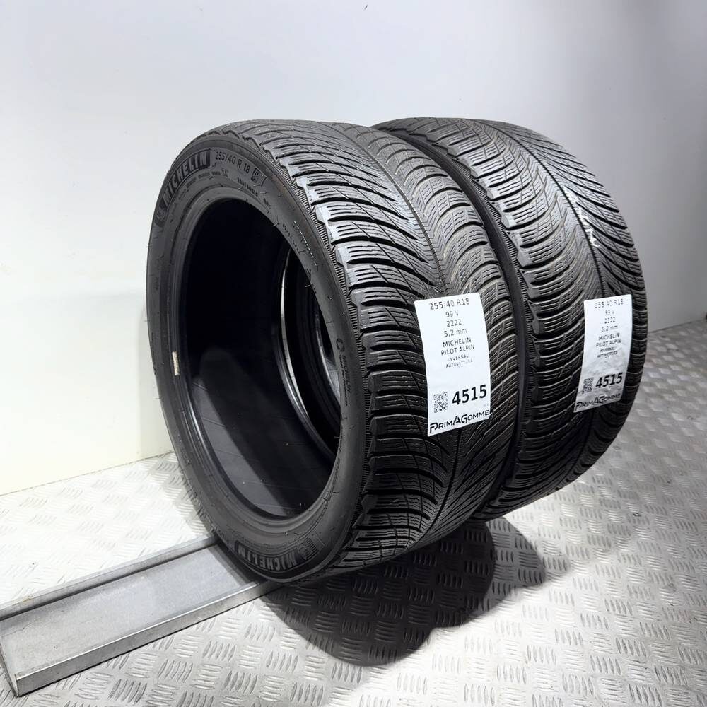 Gomme Usate 255 40 R18 99V Michelin Pilot Alpin 74% Invernali | Gomme Usate | PrimaGomme.it MICHELIN Pilot Alpin 255/40 R18 99V, dettaglio fotografico 5