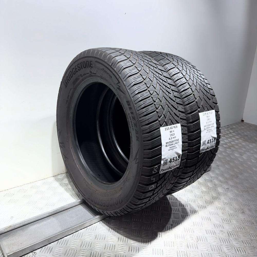 Gomme Usate 215 60 R16 99H Bridgestone Blizzak LM005 Invernali | Gomme Usate | PrimaGomme.it BRIDGESTONE Blizzak LM005 215/60 R16 99H, dettaglio fotografico 5