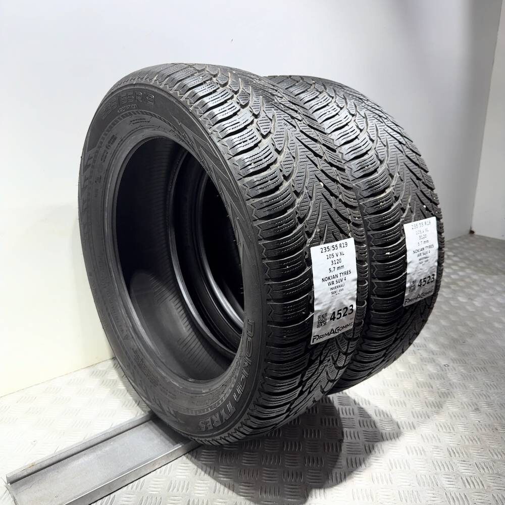 Gomme Usate 235 55 R19 105V XL Nokian Tyres WR SUV 4 81% Invernali | Gomme Usate | PrimaGomme.it Nokian Tyres WR SUV 4 235/55 R19 105V, dettaglio fotografico 5