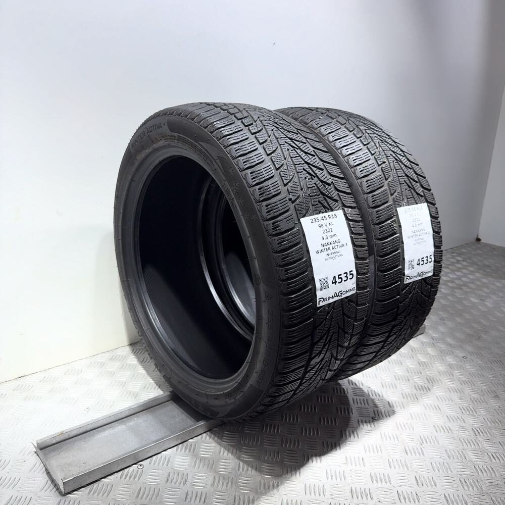 Gomme Usate 235 45 R18 98V XL Nankang Winter Activa 4 Invernali | Gomme Usate | PrimaGomme.it NANKANG Winter Activa 4 235/45 R18 98V, dettaglio fotografico 5
