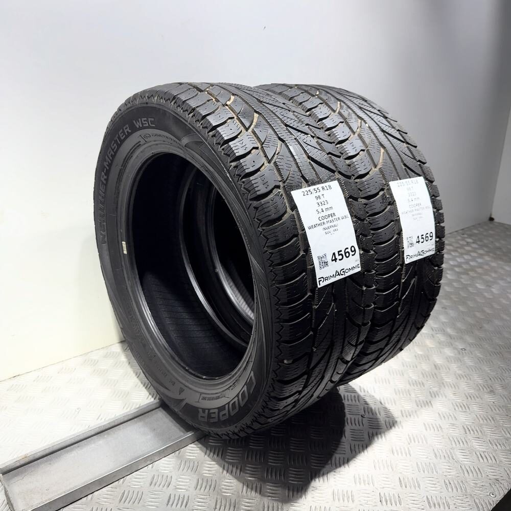 Gomme Usate 225 55 R18 98T Cooper Weather-Master Wsc 77% Invernali | Gomme Usate | PrimaGomme.it COOPER Weather-Master WSC 225/55 R18 98T, dettaglio fotografico 5