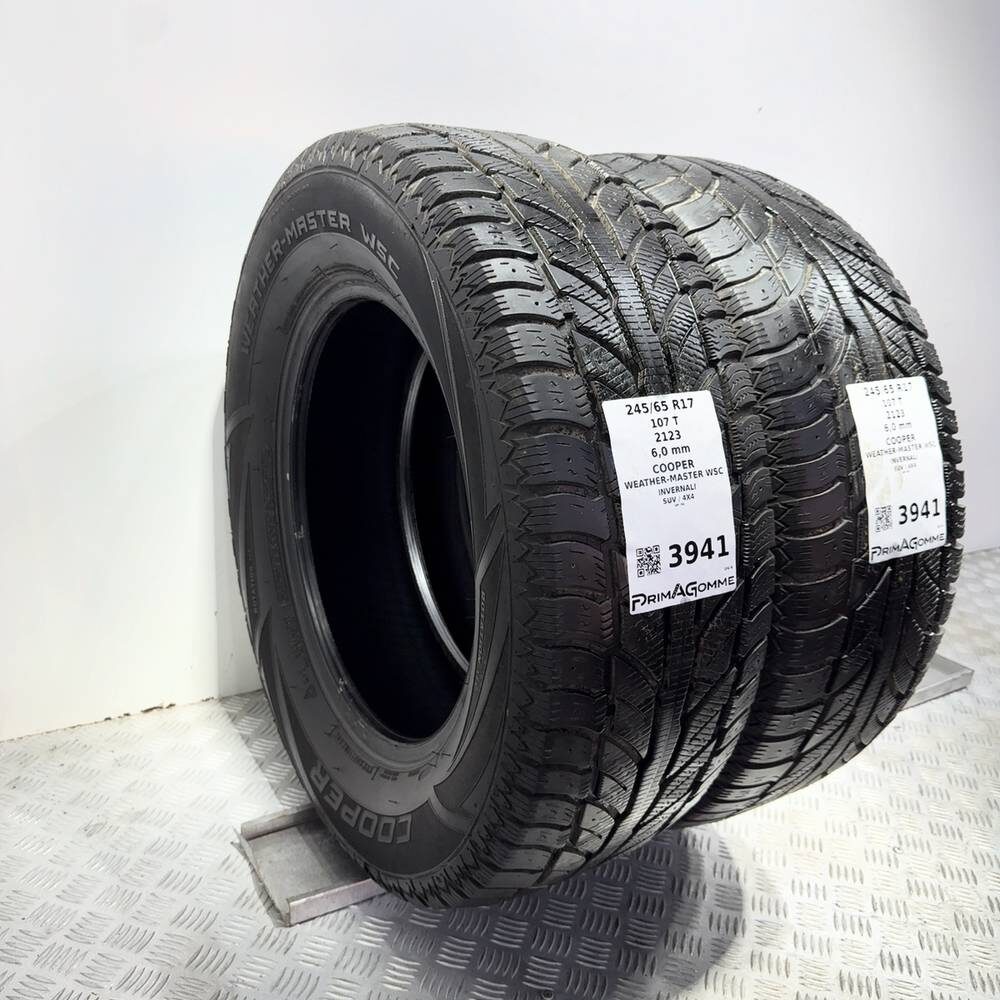 Gomme Usate 245 65 R17 107T Cooper Weather-Master Wsc 86% Invernali | Gomme Usate | PrimaGomme.it COOPER Weather-Master WSC 245/65 R17 107T, dettaglio fotografico 5