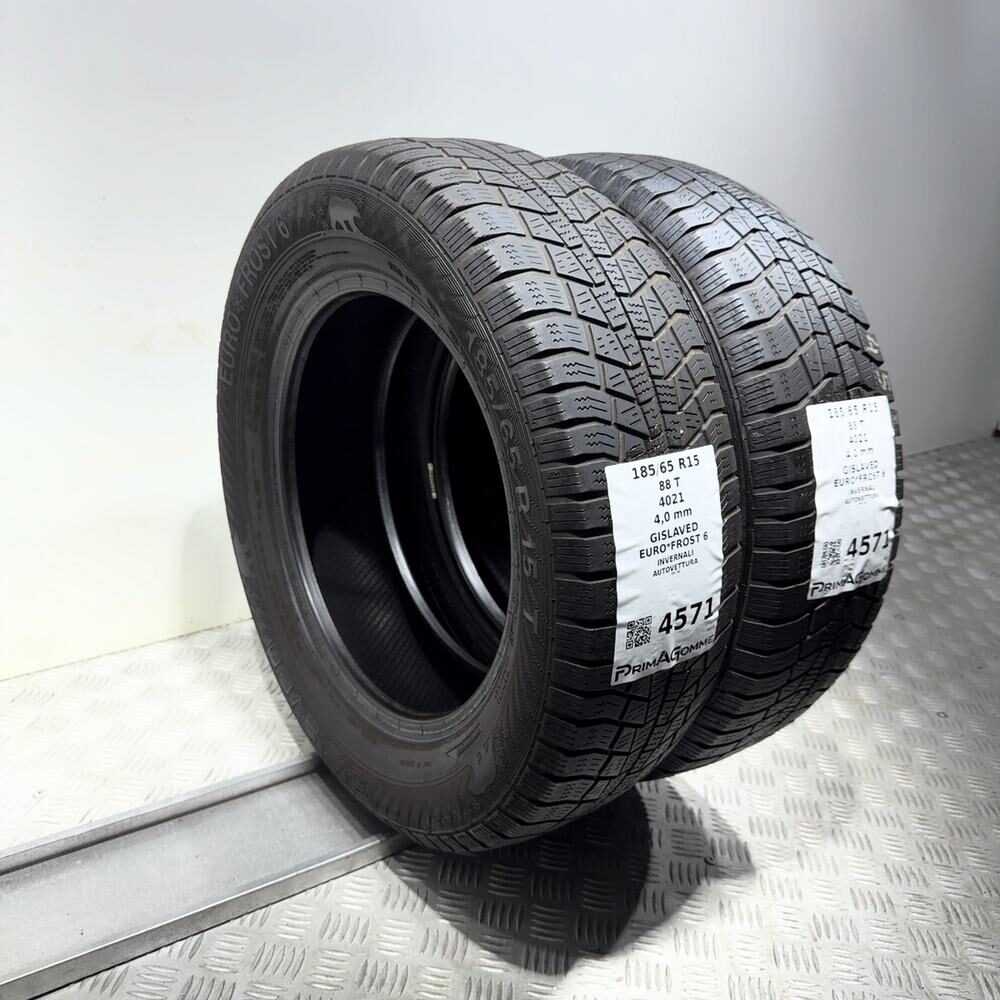 Gomme Usate 185 65 R15 88T Gislaved Euro*Frost 6 Invernali | Gomme Usate | PrimaGomme.it Gislaved Euro*Frost 6 185/65 R15 88T, dettaglio fotografico 5
