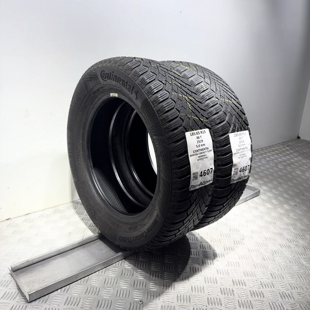 Gomme Usate 185 65 R15 88T Continental Winter Contact TS 860 71% Invernali | Gomme Usate | PrimaGomme.it CONTINENTAL Winter Contact TS 860 185/65 R15 88T, dettaglio fotografico 5