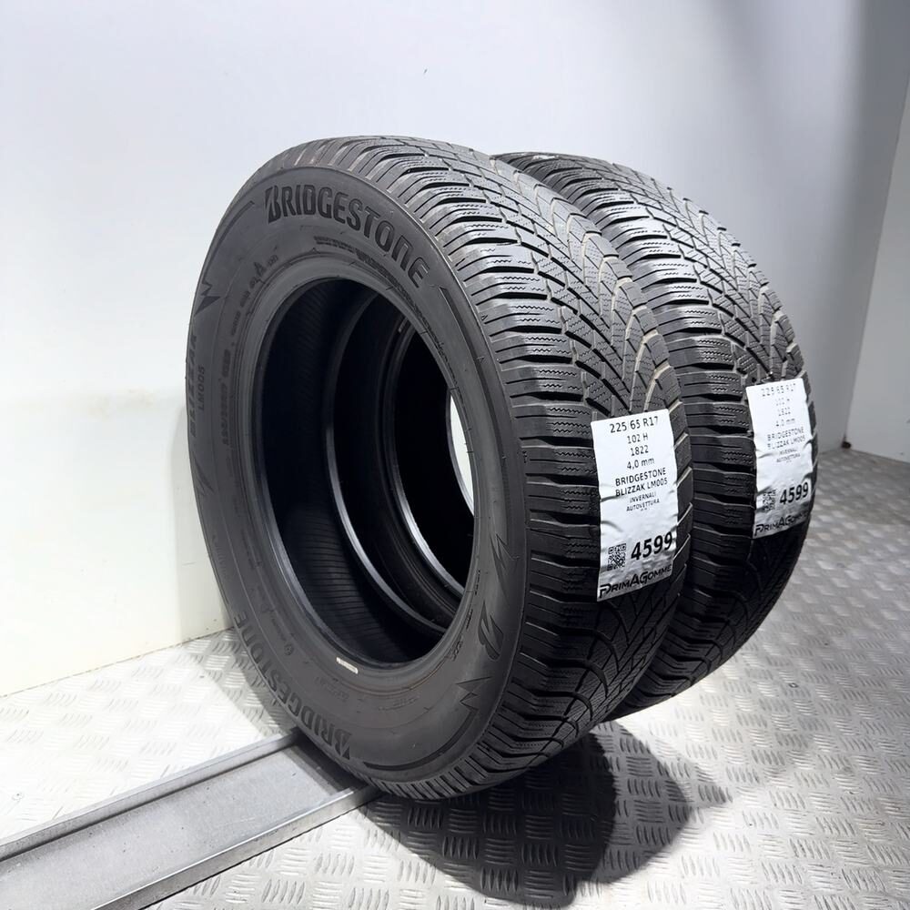 Gomme Usate 225 65 R17 102H Bridgestone Blizzak LM005 Invernali | Gomme Usate | PrimaGomme.it BRIDGESTONE Blizzak LM005 225/65 R17 102H, dettaglio fotografico 5