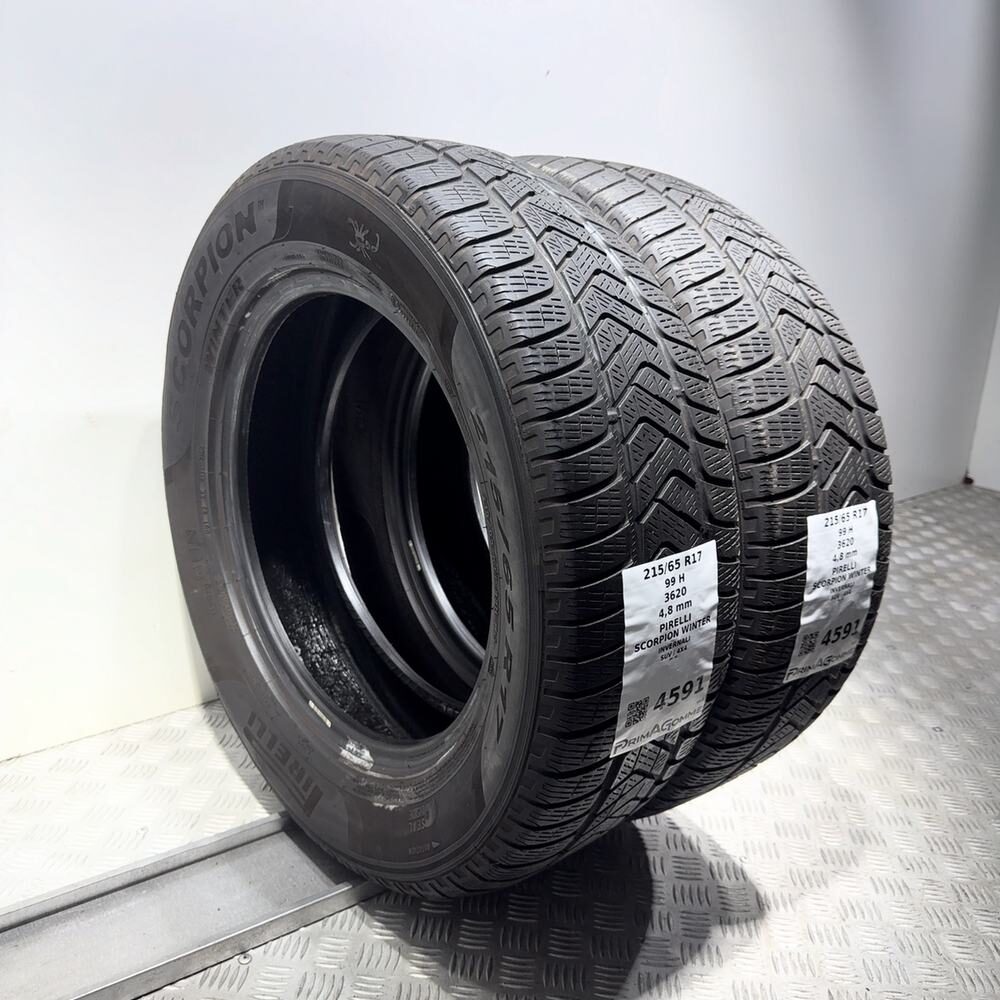 Gomme Usate 215 65 R17 99H Pirelli Scorpion Winter Invernali | Gomme Usate | PrimaGomme.it PIRELLI Scorpion Winter 215/65 R17 99H, dettaglio fotografico 5