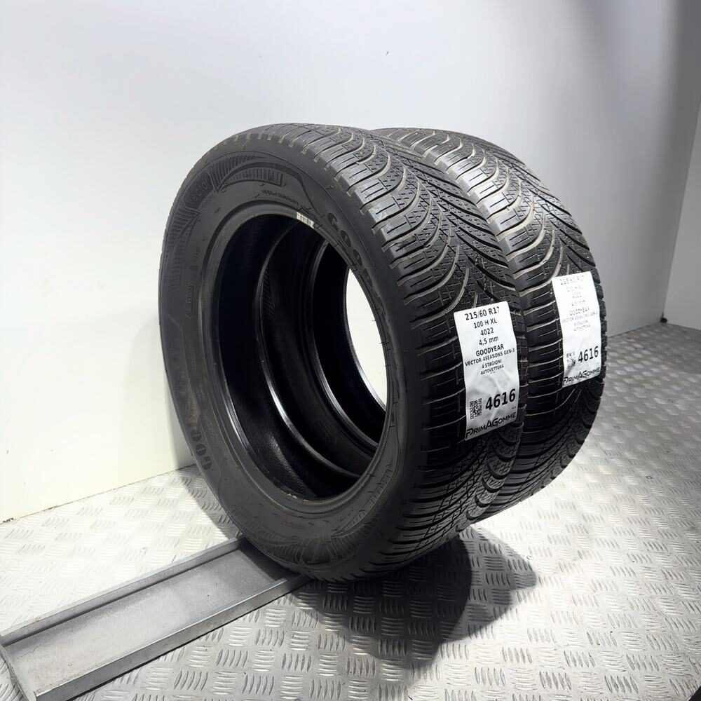 Gomme Usate 215 60 R17 100H XL Goodyear Vector 4Seasons Gen-3 4 Stagioni | Gomme Usate | PrimaGomme.it GOODYEAR Vector 4Seasons Gen-3 215/60 R17 100H, dettaglio fotografico 5