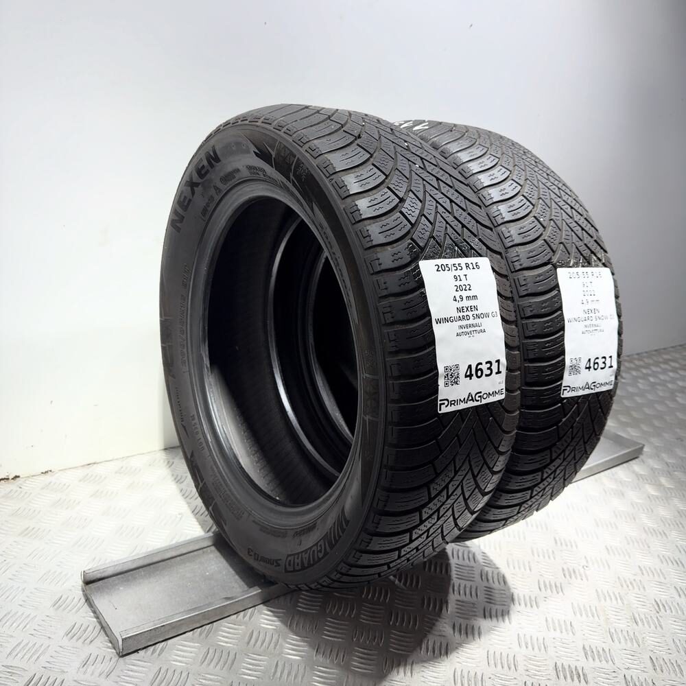 Gomme Usate 205 55 R16 91T Nexen Winguard Snow G3 Invernali | Gomme Usate | PrimaGomme.it Nexen Winguard Snow G3 205/55 R16 91T, dettaglio fotografico 5