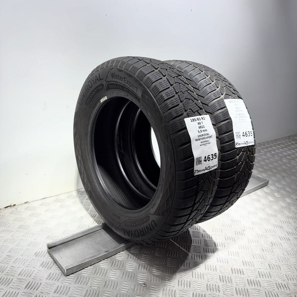 Gomme Usate 185 65 R15 88T Uniroyal Winterexpert 84% Invernali | Gomme Usate | PrimaGomme.it UNIROYAL Winterexpert 185/65 R15 88T, dettaglio fotografico 5