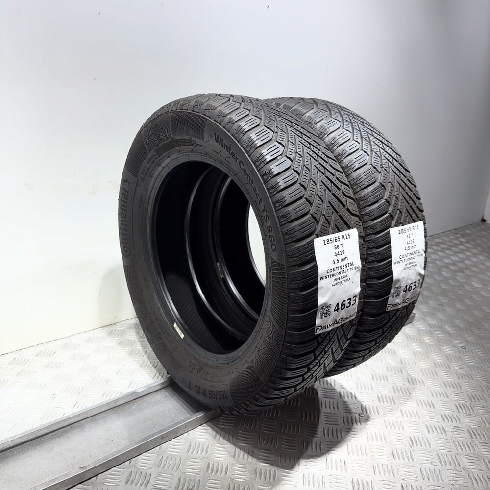 Gomme Usate 185 65 R15 88T Continental Wintercontact TS 860 Invernali | Gomme Usate | PrimaGomme.it CONTINENTAL Wintercontact TS 860 185/65 R15 88T, dettaglio fotografico 5