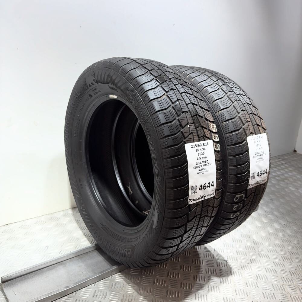 Gomme Usate 215 60 R16 99H XL Gislaved Euro*Frost 6 Invernali | Gomme Usate | PrimaGomme.it Gislaved Euro*Frost 6 215/60 R16 99H, dettaglio fotografico 5