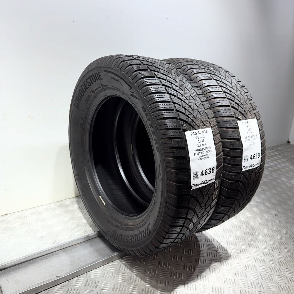 Gomme Usate 215 60 R16 99H XL Bridgestone Blizzak LM005 Invernali | Gomme Usate | PrimaGomme.it BRIDGESTONE Blizzak LM005 215/60 R16 99H, dettaglio fotografico 5
