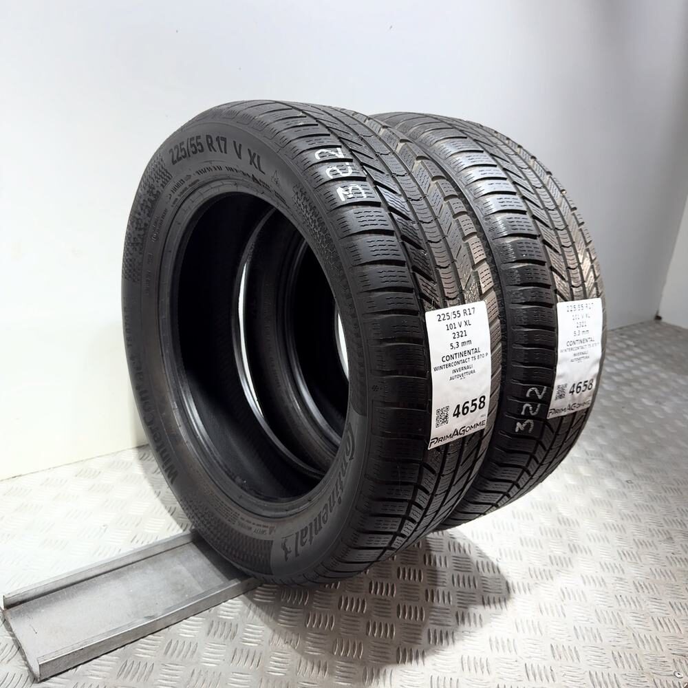 Gomme Usate 225 55 R17 101V XL Continental Wintercontact TS 870 P 76% Invernali | Gomme Usate | PrimaGomme.it CONTINENTAL Wintercontact TS 870 P 225/55 R17 101V, dettaglio fotografico 5