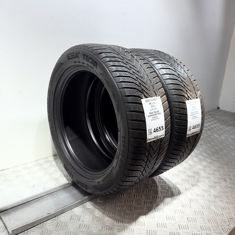 Gomme Usate 225 50 R17 98V XL Esa Tecar Supergrip Pro Invernali | Gomme Usate | PrimaGomme.it ESA TECAR Supergrip Pro 225/50 R17 98V, dettaglio fotografico 5