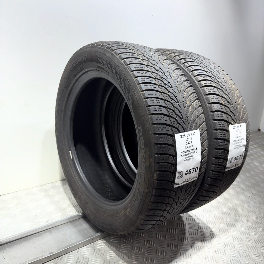 Gomme Usate 225 55 R17 101V Nokian Tyres Snowproof 1 Invernali | Gomme Usate | PrimaGomme.it Nokian Tyres Snowproof 1 225/55 R17 101V, dettaglio fotografico 5