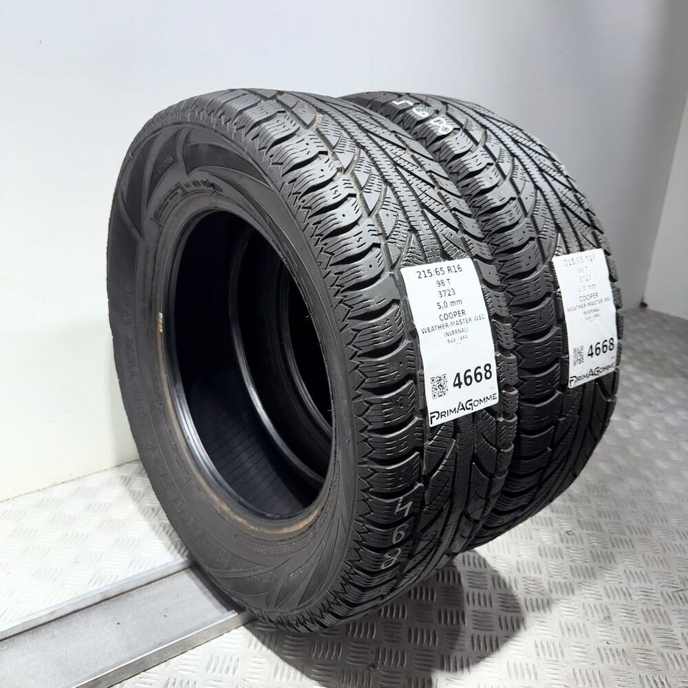 Gomme Usate 215 65 R16 98T Cooper Weather-Master Wsc 71% Invernali | Gomme Usate | PrimaGomme.it COOPER Weather-Master WSC 215/65 R16 98T, dettaglio fotografico 5