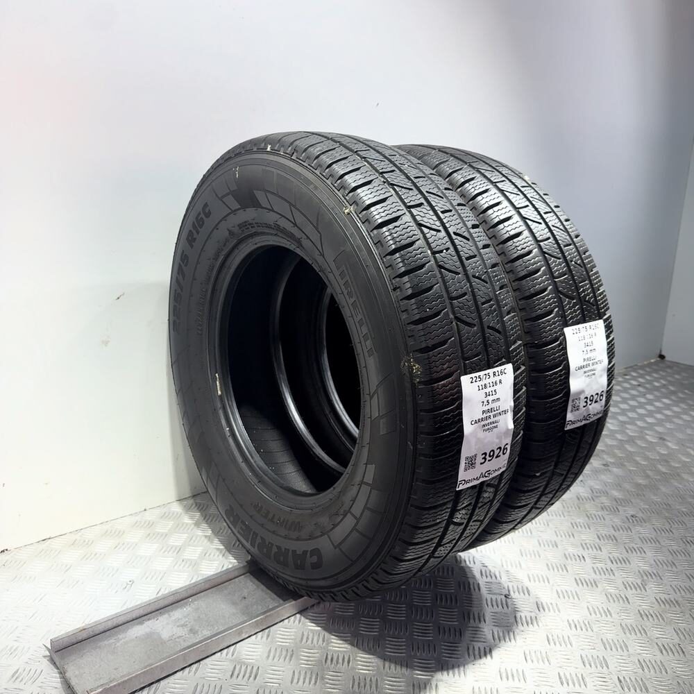 Gomme usate PIRELLI Carrier Winter 225/75 R16C 118/116R – foto 05 | Prima Gomme PIRELLI Carrier Winter 225/75 R16C 118/116R, dettaglio fotografico 5