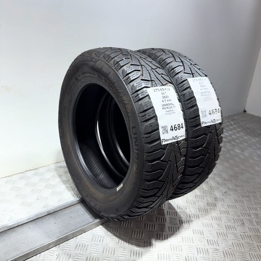 Gomme Usate 175 65 R14 82T Uniroyal MS Plus 77 Invernali | Gomme Usate | PrimaGomme.it UNIROYAL MS PLUS 77 175/65 R14 82T, dettaglio fotografico 5