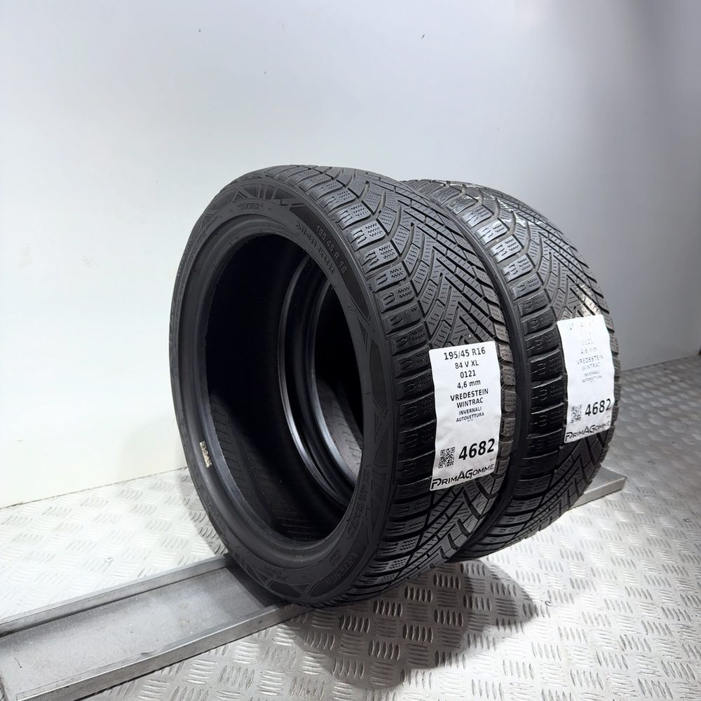 Gomme Usate 195 45 R16 84V XL Vredestein Wintrac Invernali | Gomme Usate | PrimaGomme.it Vredestein Wintrac 195/45 R16 84V, dettaglio fotografico 5