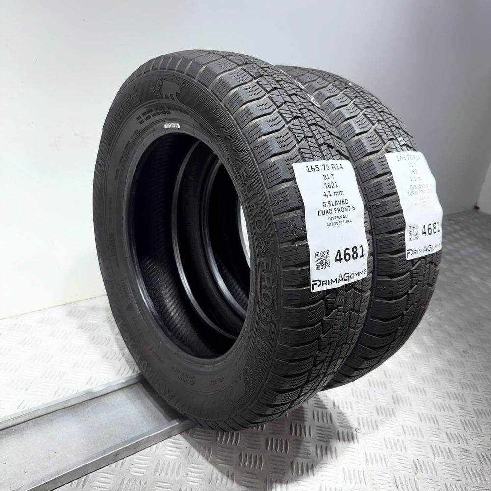 Gomme Usate 165 70 R14 81T Gislaved Euro Frost 6 Invernali | Gomme Usate | PrimaGomme.it Gislaved Euro Frost 6 165/70 R14 81T, dettaglio fotografico 5