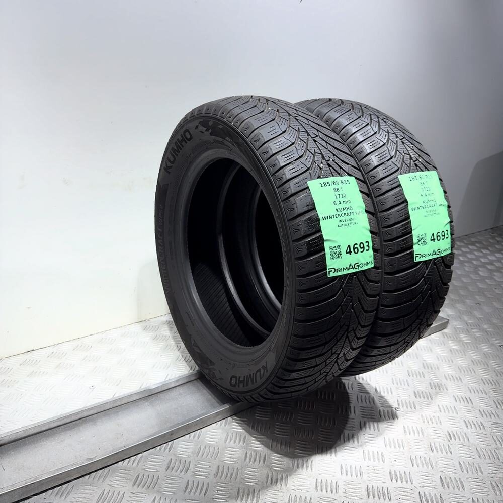 Gomme Usate 185 60 R15 88T Kumho Wintercraft WP52 91% Invernali | Gomme Usate | PrimaGomme.it Kumho Wintercraft WP52 185/60 R15 88T, dettaglio fotografico 5