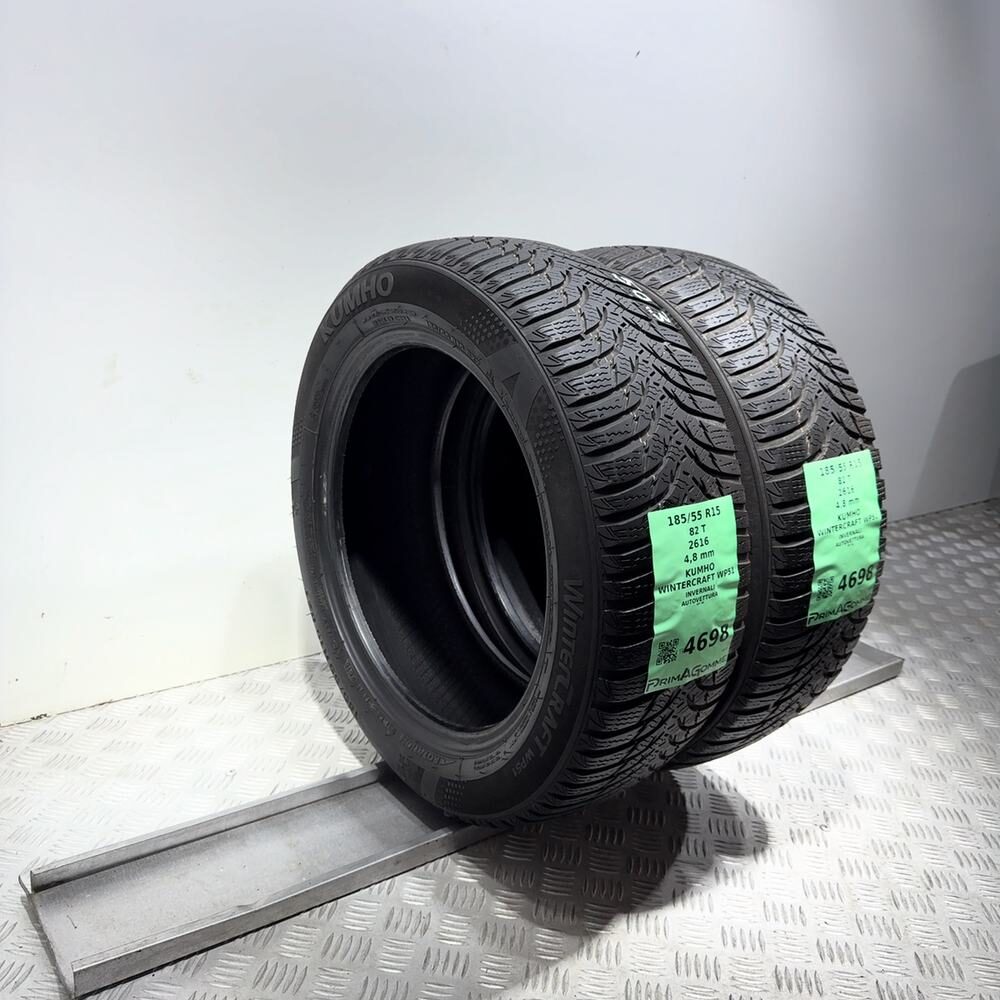 Gomme Usate 185 55 R15 82T Kumho Wintercraft WP51 Invernali | Gomme Usate | PrimaGomme.it Kumho Wintercraft WP51 185/55 R15 82T, dettaglio fotografico 5