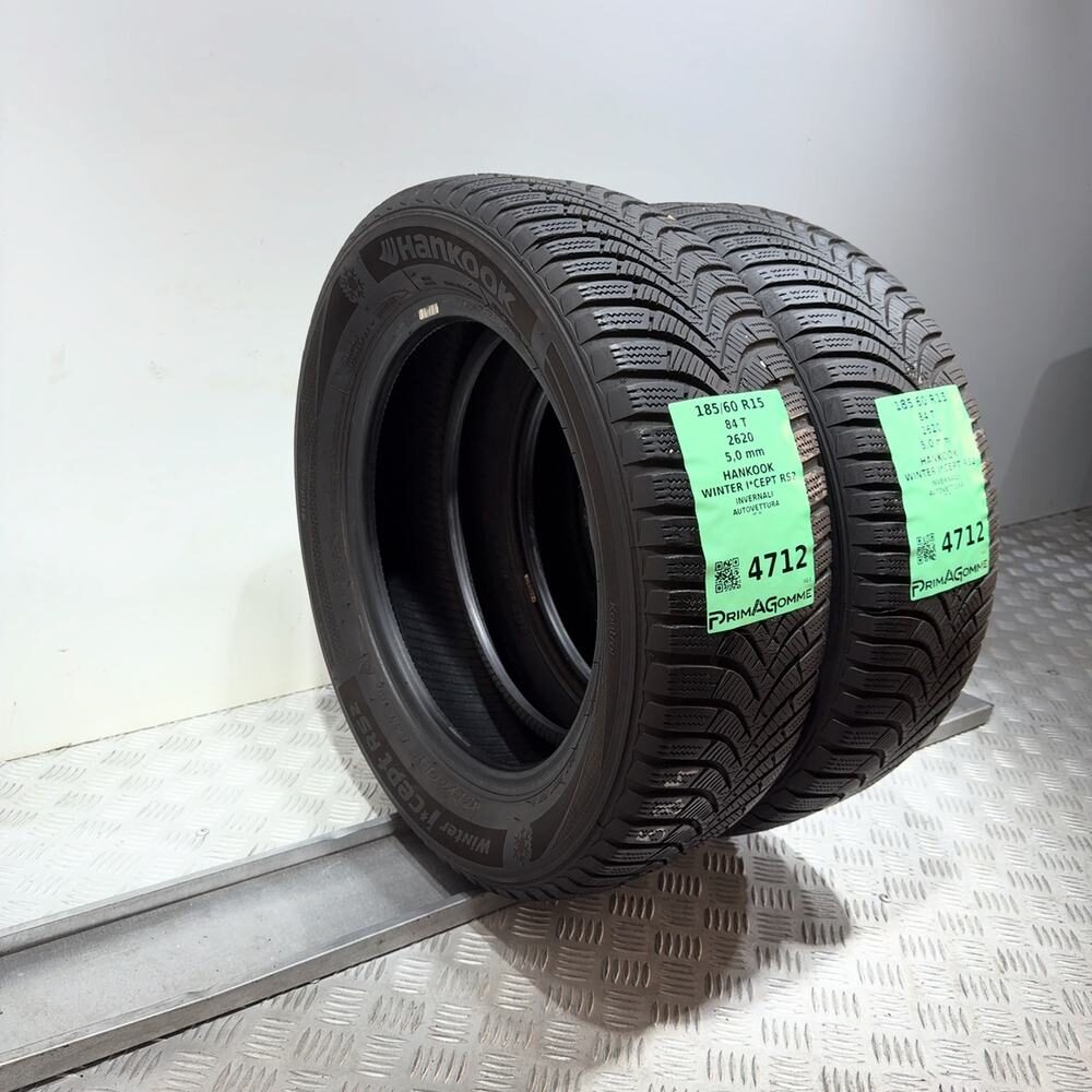 Gomme Usate 185 60 R15 84T Hankook Winter I*Cept RS2 71% Invernali | Gomme Usate | PrimaGomme.it HANKOOK Winter I*Cept RS2 185/60 R15 84T, dettaglio fotografico 5