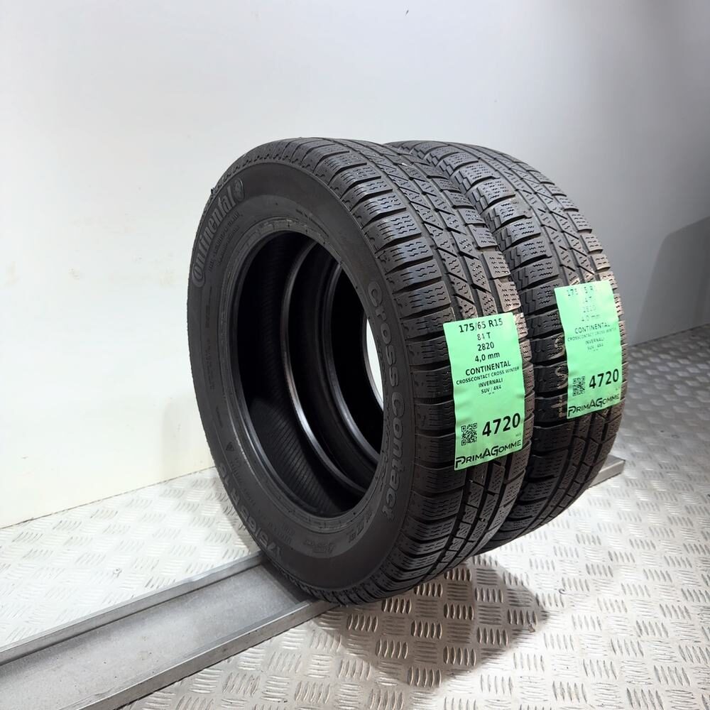 Gomme Usate 175 65 R15 84T Continental Crosscontact Cross Winter Invernali | Gomme Usate | PrimaGomme.it CONTINENTAL Crosscontact Cross Winter 175/65 R15 84T, dettaglio fotografico 5