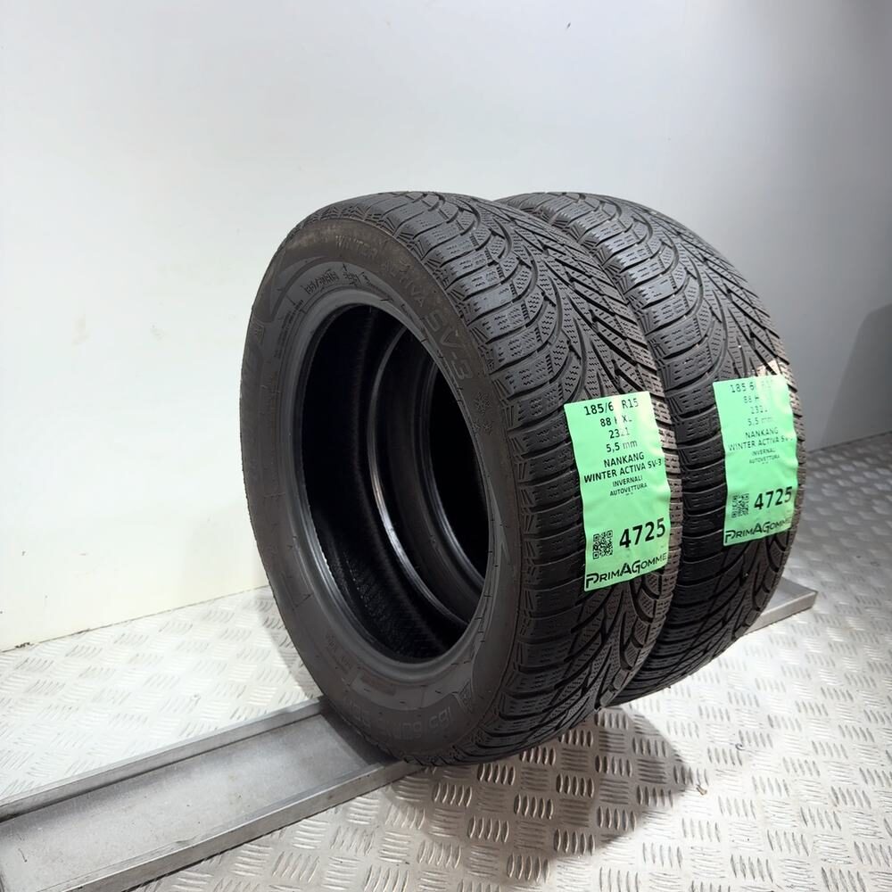 Gomme Usate 185 60 R15 88H XL Nankang Winter Activa SV-3 79% Invernali | Gomme Usate | PrimaGomme.it NANKANG Winter Activa SV-3 185/60 R15 88H, dettaglio fotografico 5