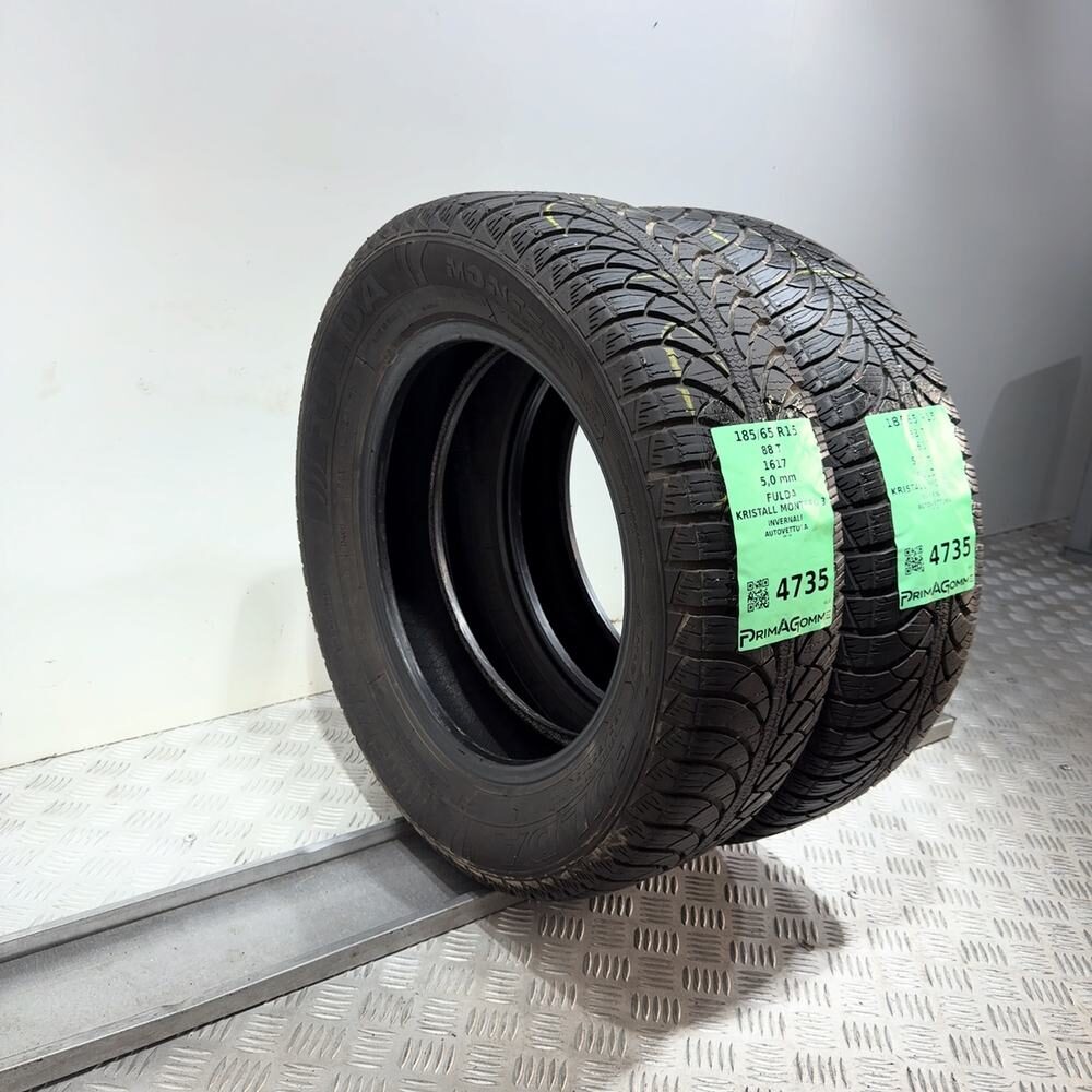Gomme Usate 185 65 R15 88T Fulda Kristall Montero 3 71% Invernali | Gomme Usate | PrimaGomme.it FULDA Kristall Montero 3 185/65 R15 88T, dettaglio fotografico 5