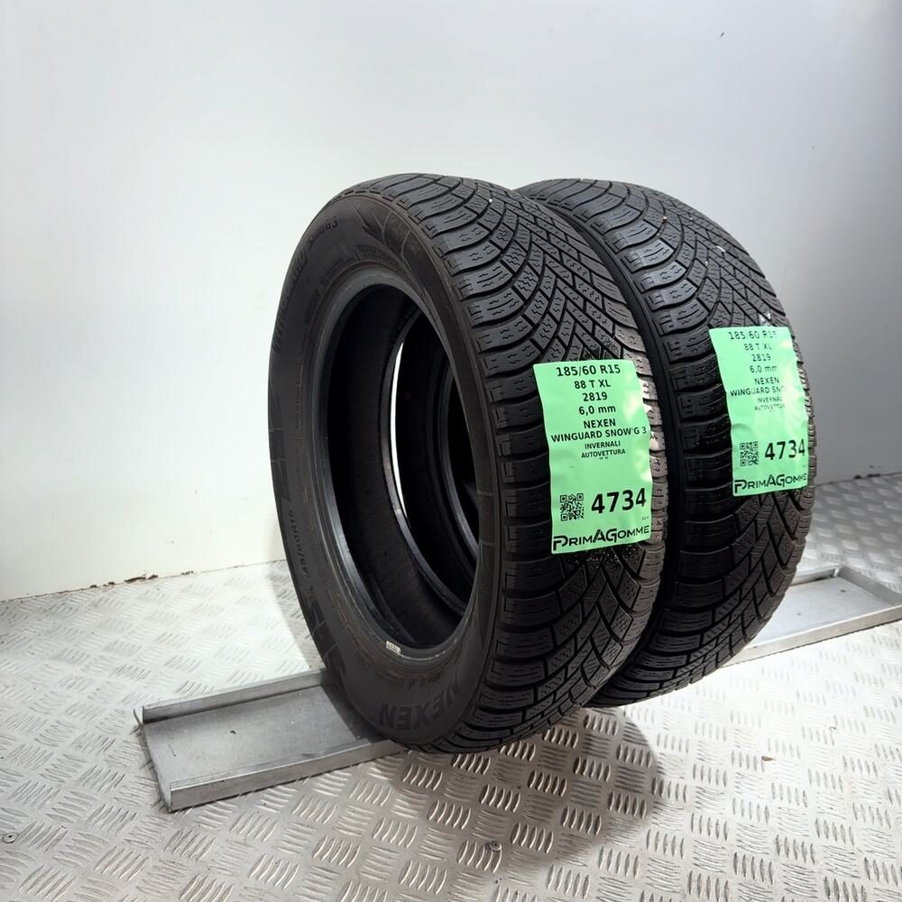 Gomme Usate 185 60 R15 88T XL Nexen Winguard Snow'G 3 86% Invernali | Gomme Usate | PrimaGomme.it Nexen Winguard Snow'G 3 185/60 R15 88T, dettaglio fotografico 5