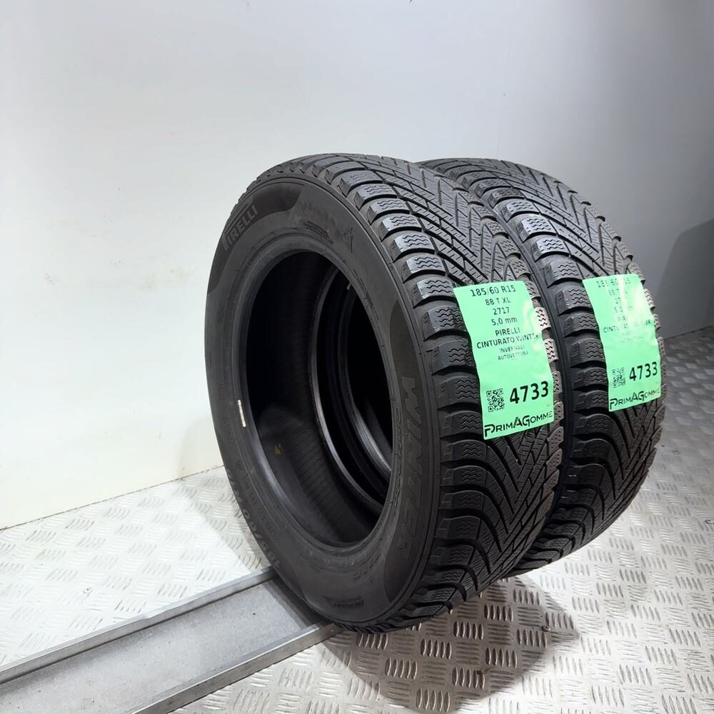 Gomme Usate 185 60 R15 88T XL Pirelli Cinturato Winter 71% Invernali | Gomme Usate | PrimaGomme.it PIRELLI Cinturato Winter 185/60 R15 88T, dettaglio fotografico 5