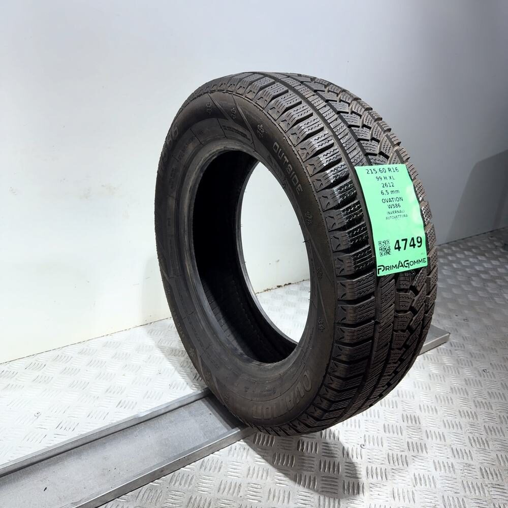 Gomma Usata 215 60 R16 99H XL Ovation W586 93% Invernale | Gomme Usate | PrimaGomme.it OVATION W586 215/60 R16 99H, dettaglio fotografico 5