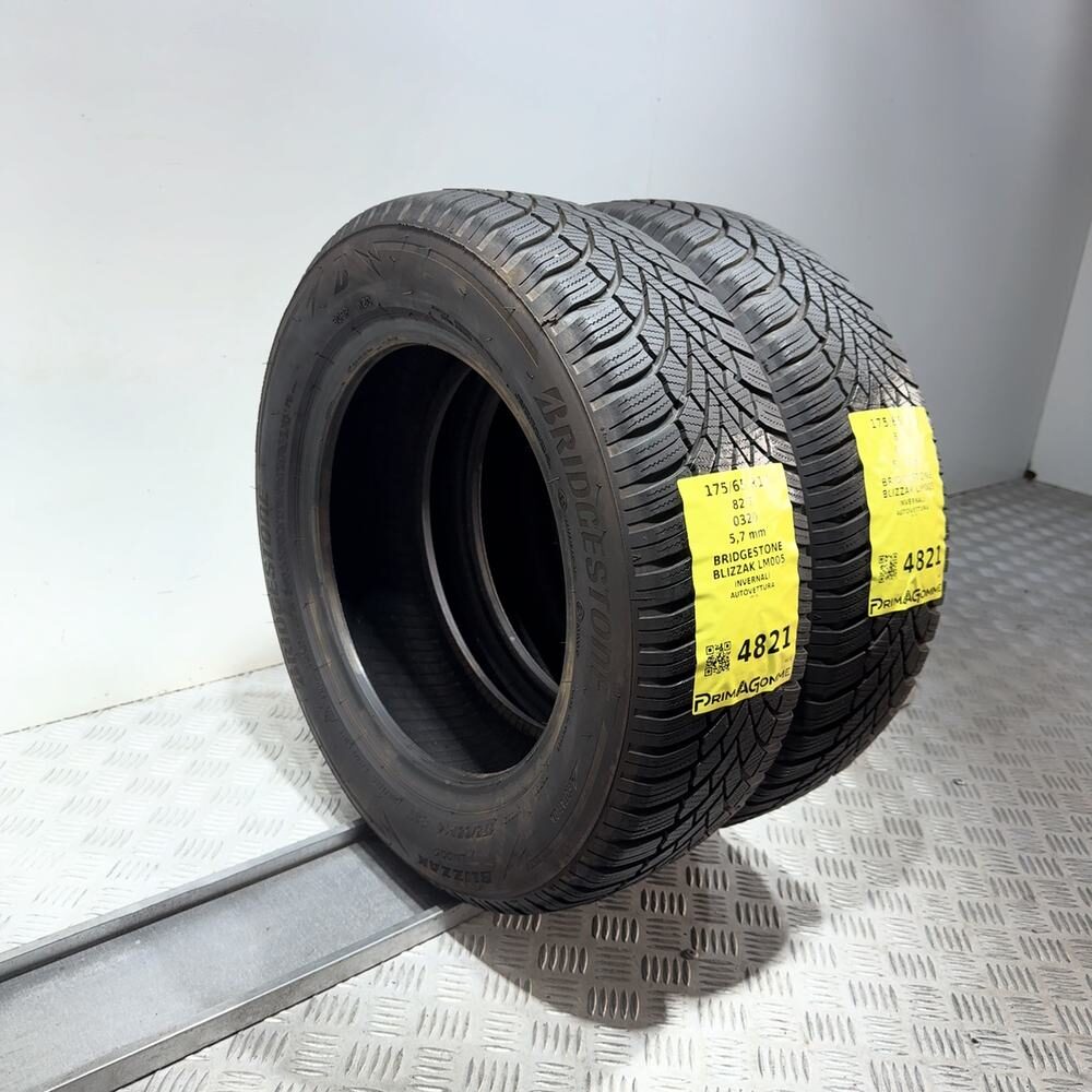 Gomme Usate 175 65 R14 82T Bridgestone Blizzak LM005 81% Invernali | Gomme Usate | PrimaGomme.it BRIDGESTONE Blizzak LM005 175/65 R14 82T, dettaglio fotografico 5