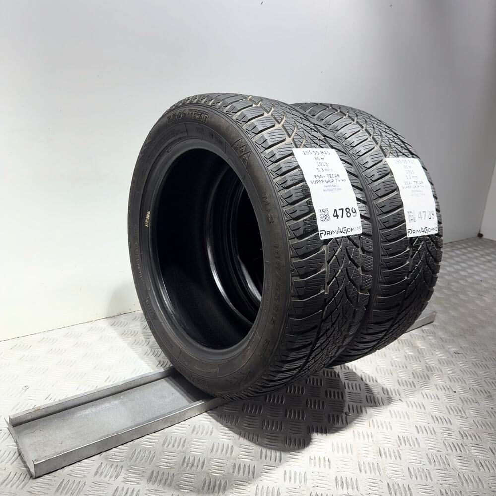 Gomme Usate 195 55 R15 85H Esa+ Tecar Super Grip 7+ HP 76% Invernali | Gomme Usate | PrimaGomme.it ESA+ TECAR Super Grip 7+ HP 195/55 R15 85H, dettaglio fotografico 5