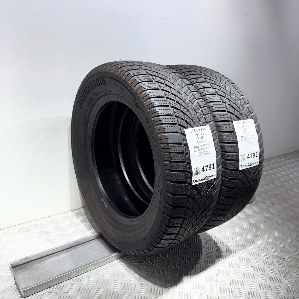 Gomme Usate 215 60 R16 99H XL Bridgestone Blizzak LM005 Invernali | Gomme Usate | PrimaGomme.it BRIDGESTONE Blizzak LM005 215/60 R16 99H, dettaglio fotografico 5
